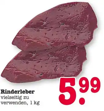E-Center Rinderleber Angebot