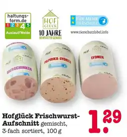 E-Center Hofglück bierschinken Angebot