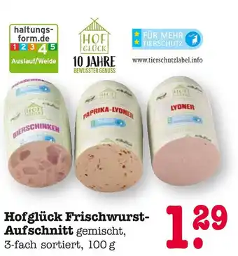 E-Center Hofglück bierschinken Angebot