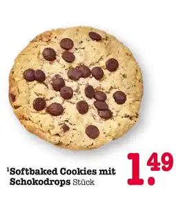 E-Center Softbaked cookies mit schokodrops Angebot