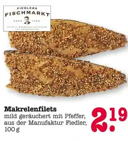 E-Center Fiedlers fischmarkt makrelenfilets Angebot