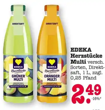 E-Center Edeka herzstücke grüner multi Angebot