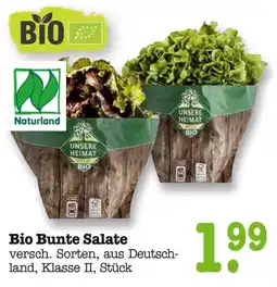 E-Center Unsere heimat bio bunte salate Angebot