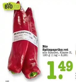 E-Center Bio spitzpaprika rot Angebot