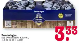 E-Center Unsere heimat zwetschgen Angebot