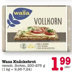 E-Center Wasa knäckebrot vollkorn Angebot