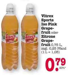 E-Center Vitrex sports iso pink grapefruit Angebot