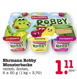 E-Center Ehrmann robby monsterbacke erdbeere Angebot
