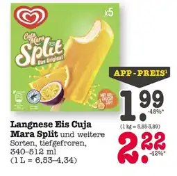 E-Center Langnese eis cuja mara split Angebot