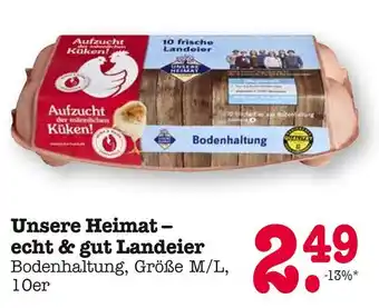 E-Center Unsere heimat echt & gut landeier Angebot
