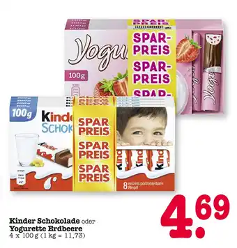 E-Center Kinder kinder schokolade Angebot