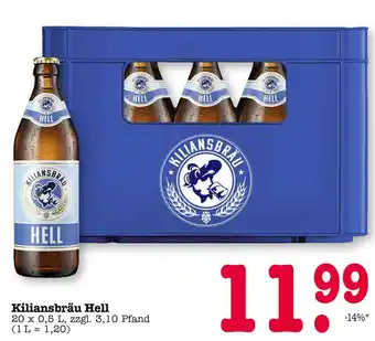 E-Center Kiliansbräu kiliansbräu hell Angebot