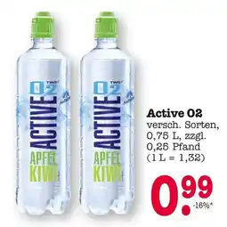 E-Center Active o2 apfel kiwi Angebot