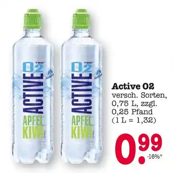 E-Center Active o2 apfel kiwi Angebot