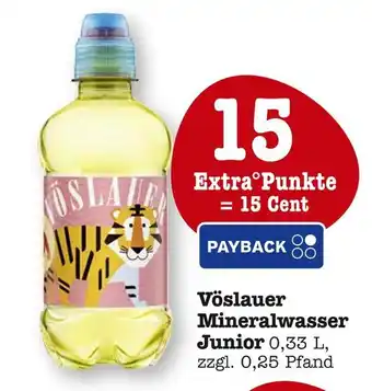 E-Center Vöslauer mineralwasser junior Angebot