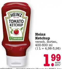 E-Center Heinz ketchup Angebot