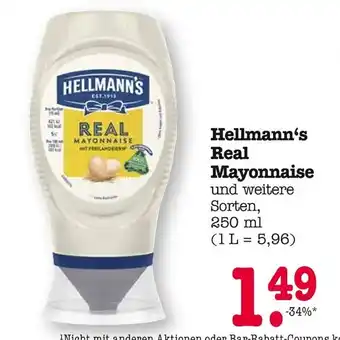 E-Center Hellmann's real mayonnaise Angebot