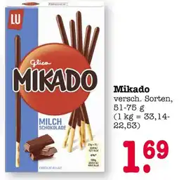 E-Center Glico mikado milch schokolade Angebot