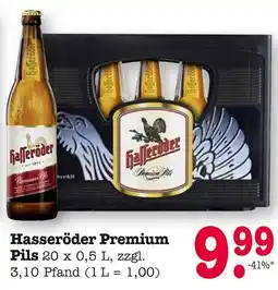 E-Center Hasseröder premium pils Angebot