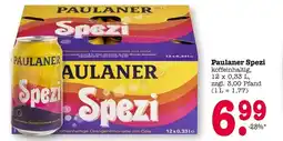 E-Center Paulaner spezi Angebot