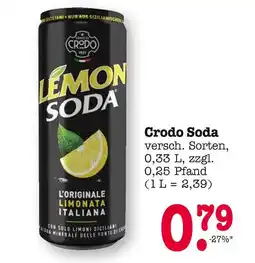 E-Center Crodo soda Angebot
