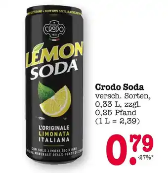 E-Center Crodo soda Angebot