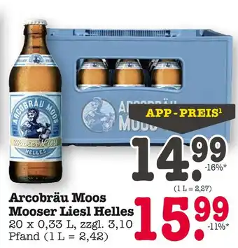 E-Center Arcobräu moos mooser liesl helles Angebot