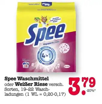 E-Center Spee spee waschmittel Angebot