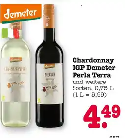 E-Center Demeter chardonnay igp perla terra Angebot