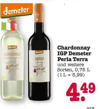 E-Center Demeter chardonnay igp perla terra Angebot