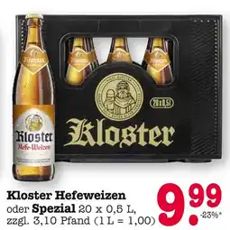 E-Center Kloster hefeweizen Angebot