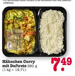 E-Center Hähnchen curry mit duftreis Angebot