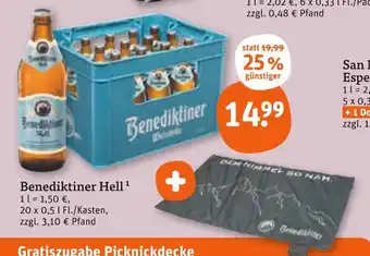 tegut Benediktiner hell Angebot