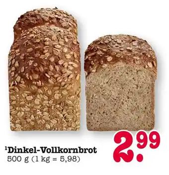 E-Center Dinkel-vollkornbrot Angebot