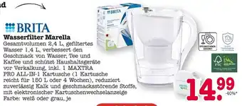 E-Center Brita wasserfilter marella Angebot