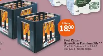 tegut Hasseröder premium pils Angebot