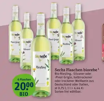 tegut Biorebe bio-riesling Angebot