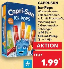Kaufland CAPRI-SUN Ice-Pops Angebot