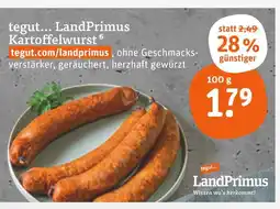 tegut Tegut... landprimus kartoffelwurst Angebot