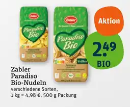 tegut Zabler paradiso bio-nudeln Angebot