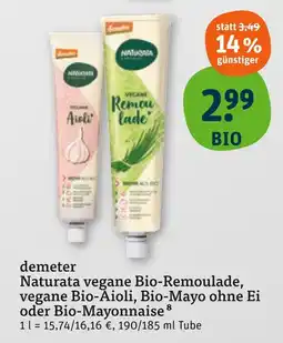 tegut Naturata vegane bio-remoulade Angebot