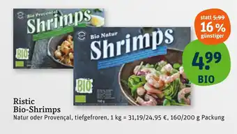 tegut Ristic bio-shrimps Angebot