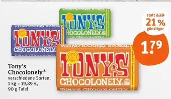 tegut Tony‘s chocolonely Angebot