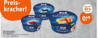 tegut Weihenstephan rahmjoghurt Angebot