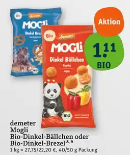 tegut Demeter mogli bio-dinkel-bällchen Angebot