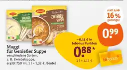 tegut Maggi spargel cremesuppe Angebot