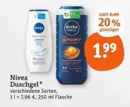 tegut Nivea creme soft Angebot