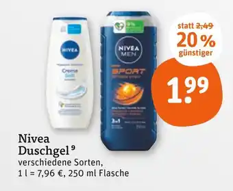tegut Nivea creme soft Angebot