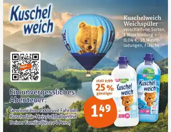 tegut Kuschelweich weichspüler Angebot