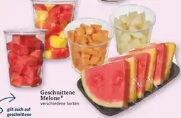 tegut Geschnittene melone Angebot